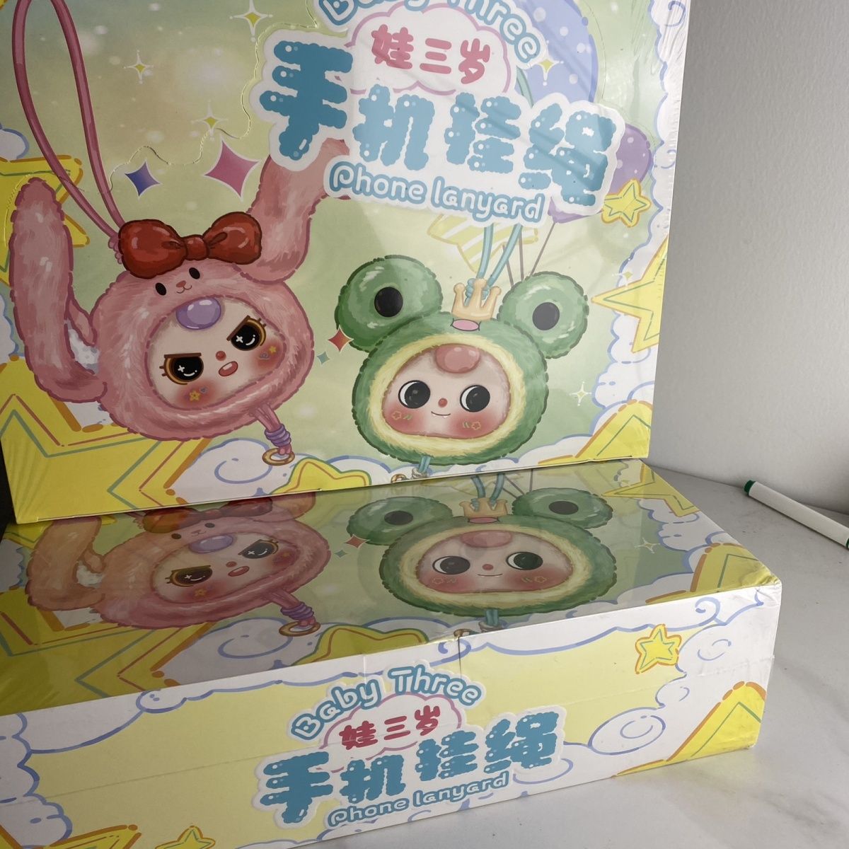 Baby Products Good For Adults - Baby Three Handyband Blind Box Vinyl-Gesichtsfigur