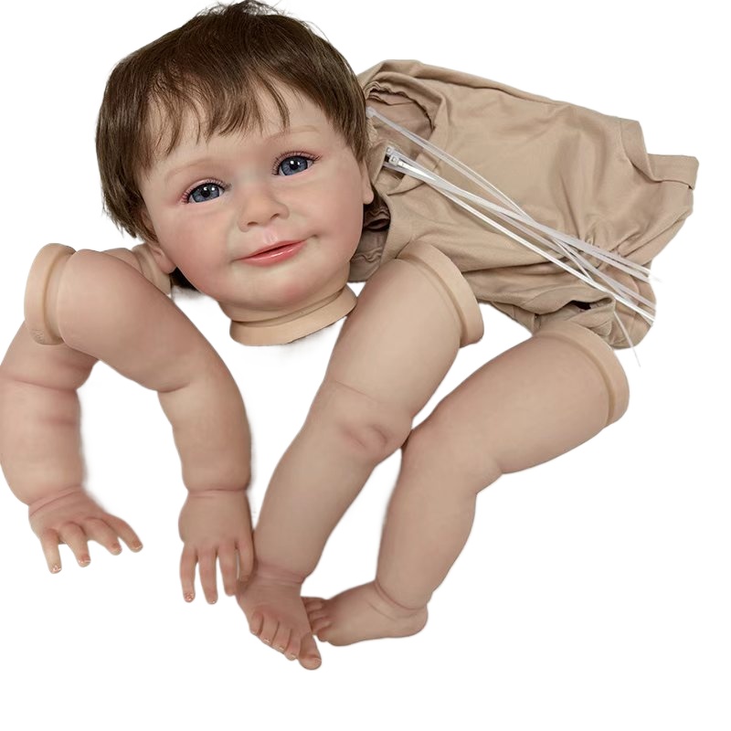 Zoe Baby Products - 22-Zoll-Reborn-Puppenbausatz mit verwurzeltem Haar, lebensechte wachse