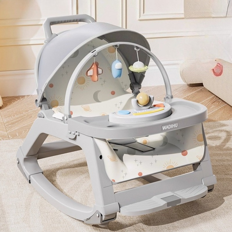 Baby Swing Bouncer - Neuer multifunktionaler Trolley, Wiege für Babyschaukelstühle,
