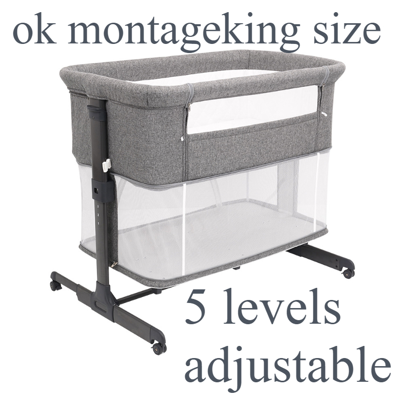 Baby Swing Bouncer - Mobiles Kinderwagenbett mit doppeltem Verwendungszweck, Neugeborenenbett,