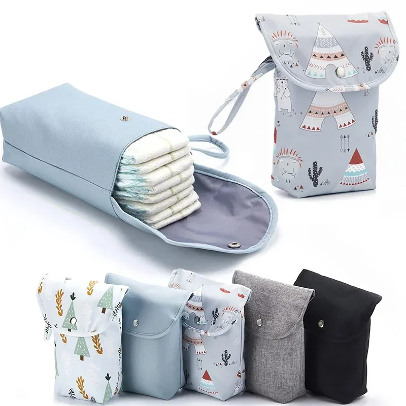 Baby Products Newborn - Baby-Wickeltaschen-Organizer, wiederverwendbare, wasserdichte Nass-/Trockentasche, Aufbewahrungstasche für