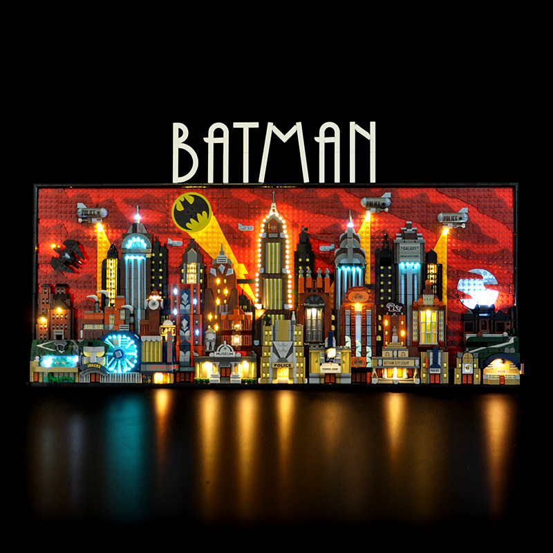 Lego Set City - LYBMTWF LED-Beleuchtungsset, kompatibel mit Lego 76271,