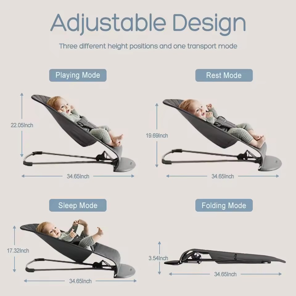 Baby-Schaukelstuhl, faltbarer  – Baby Swing Bouncer Bewertung und Preis