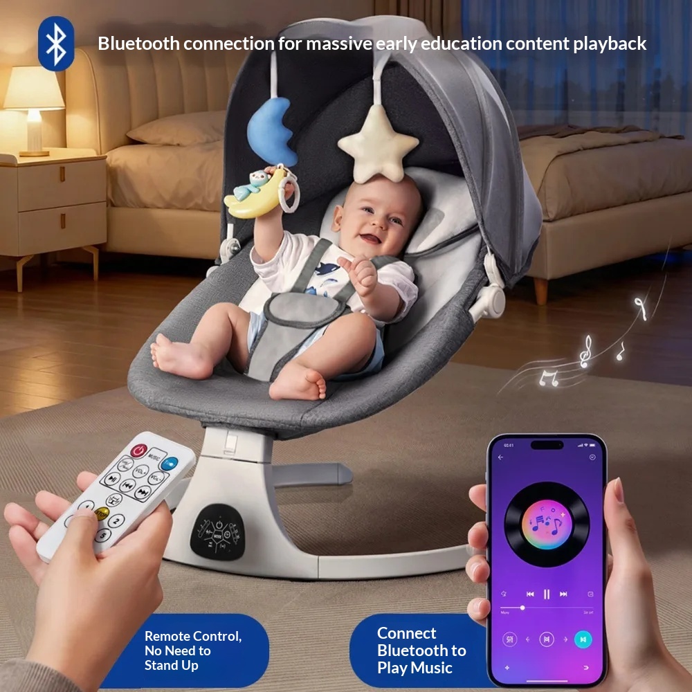 Elektrischer Baby-Schaukelstuh – Baby Swing Bouncer Bewertung und Preis