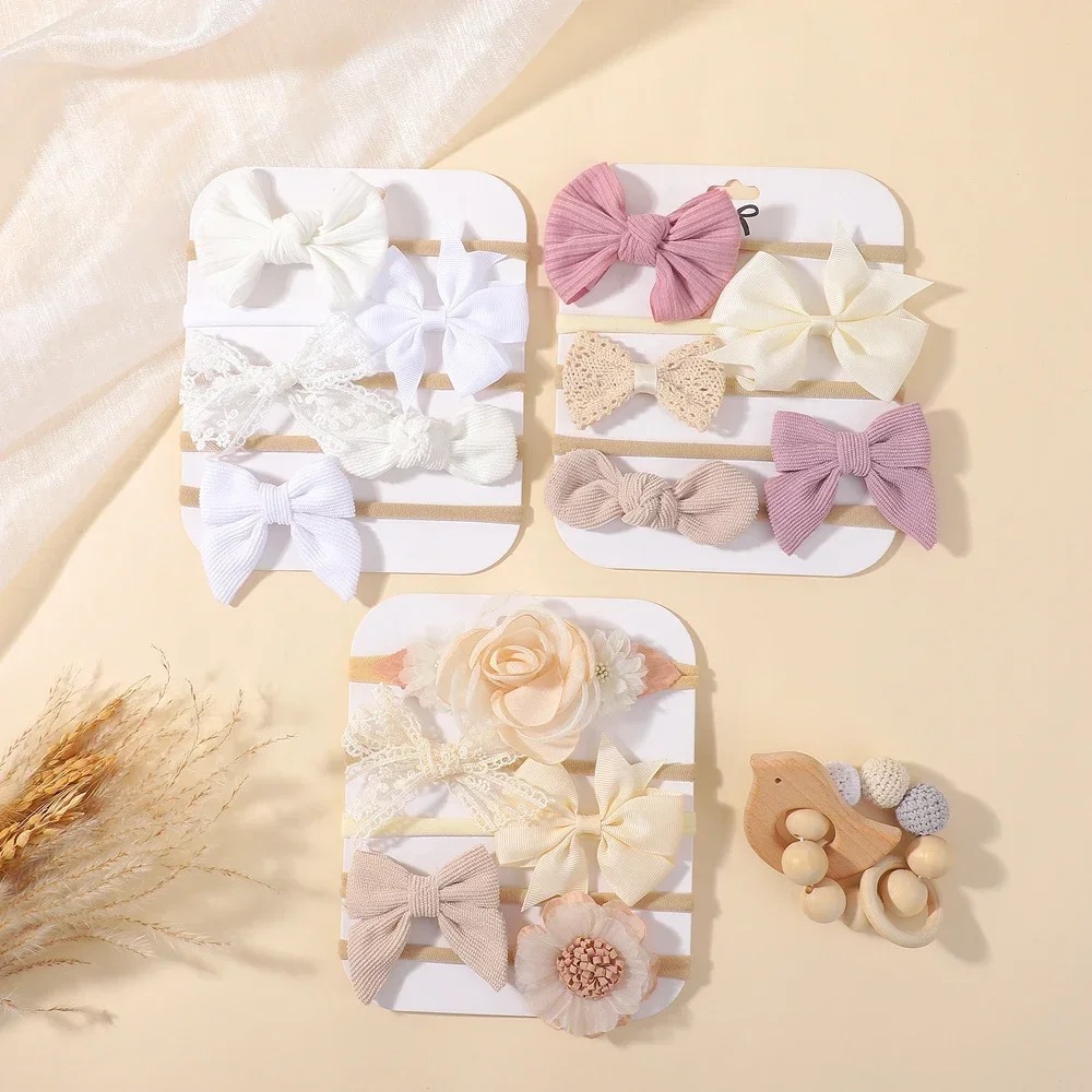 5Pcs Baby Blume Spitze Bogen S – Baby Products Set Bewertung und Preis