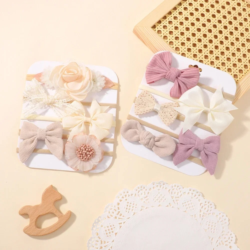 5Pcs Baby Blume Spitze Bogen S – Baby Products Set Bewertung und Preis