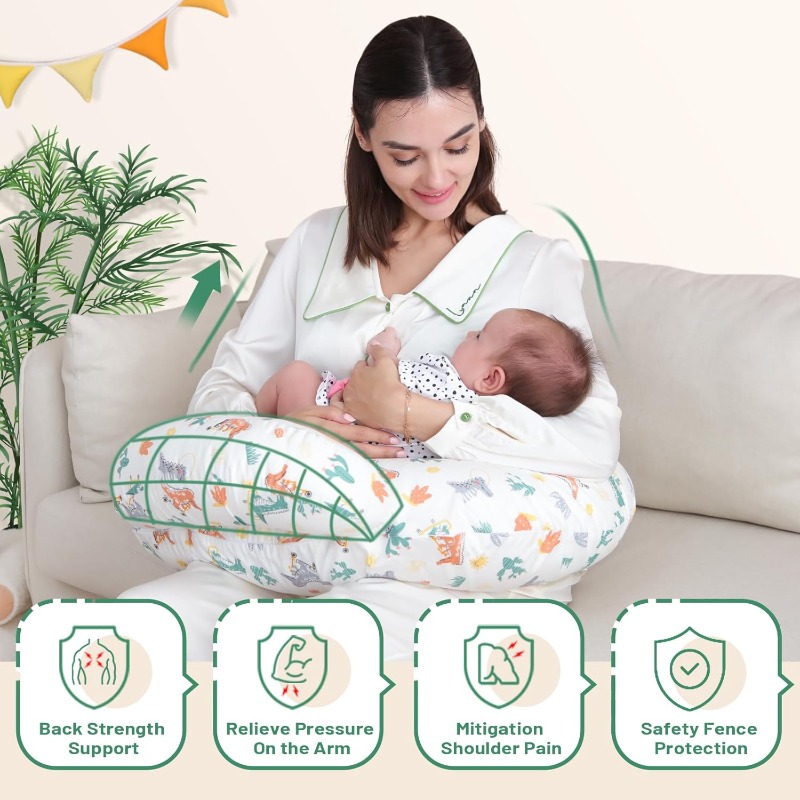 Stillkissen mit Animal-Print-B – Nursing Pillow Breastfeeding Bewertung und Preis