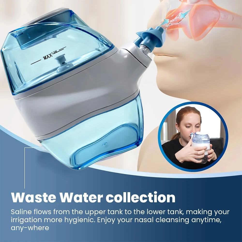 Nasenspülsystem mit Wassertank – Nasal Aspirator Bewertung und Preis