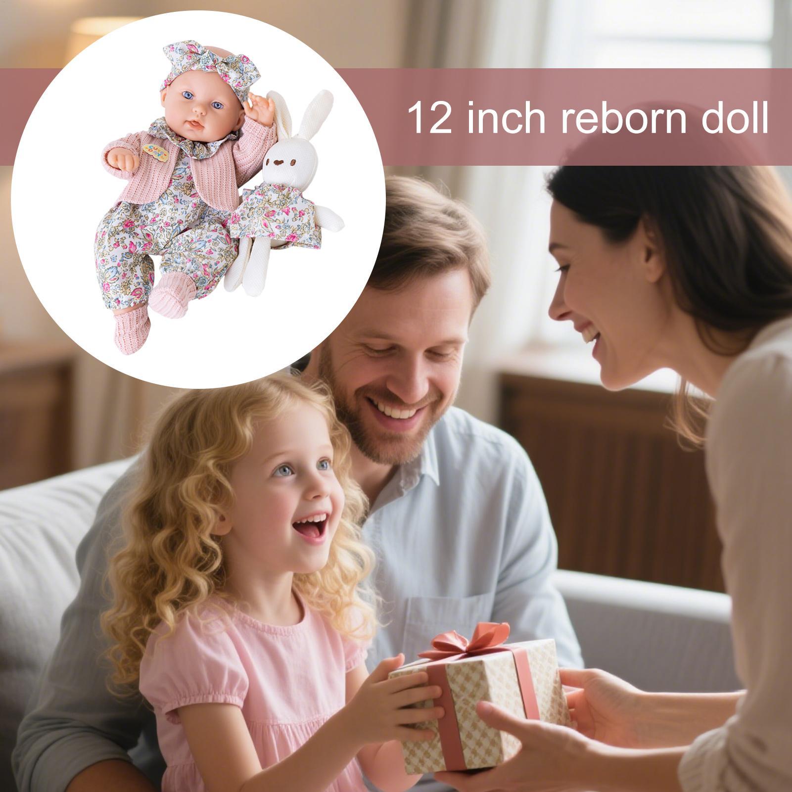 12-Zoll-Reborn-Puppe, süßer sc – Baby Products For Skin Bewertung und Preis